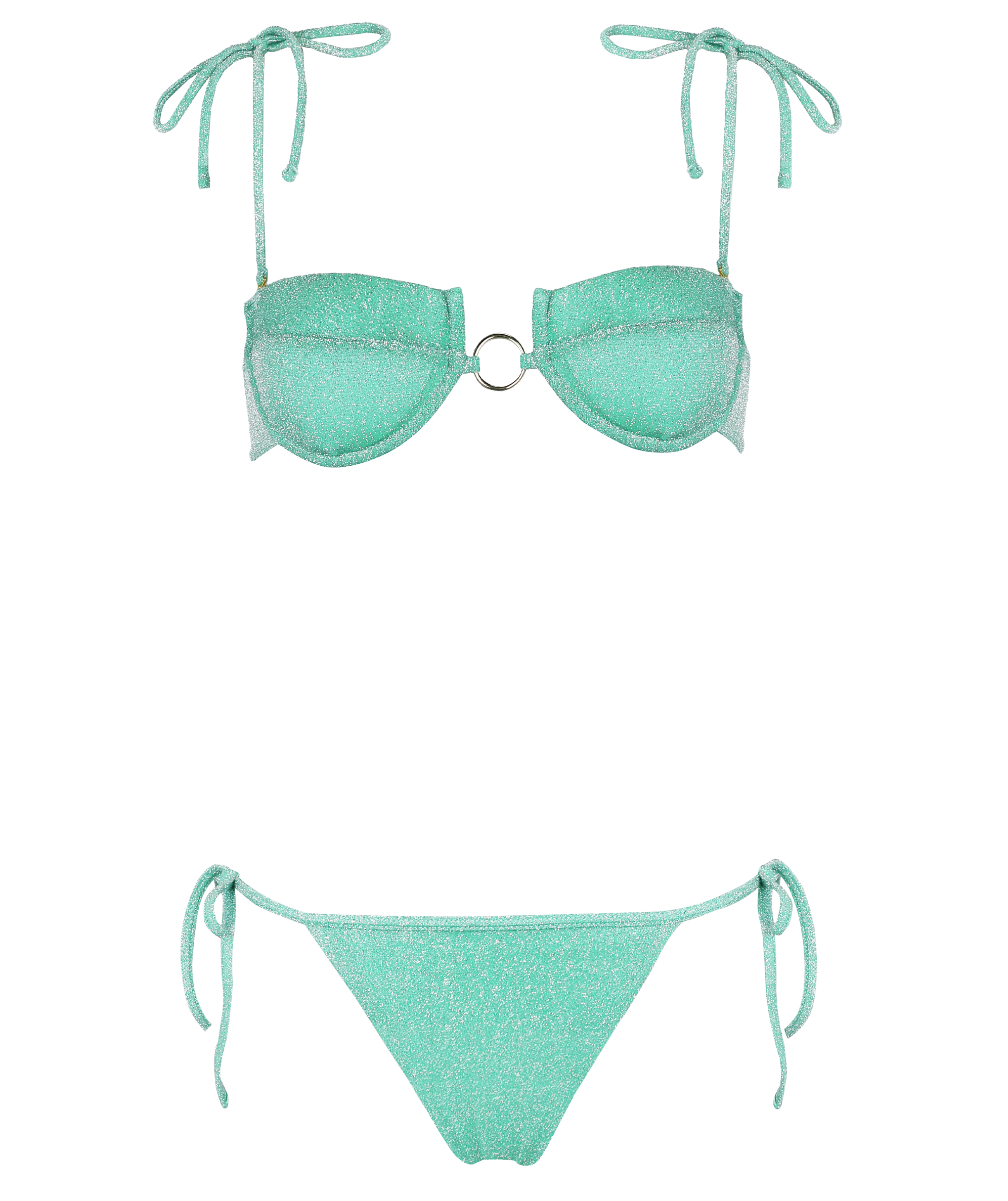 Capittana - Kenya Green Shiny Bikini