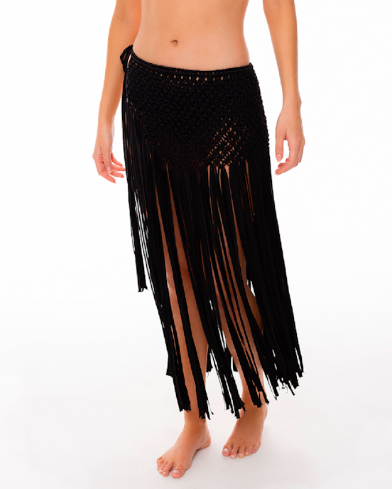Milonga - Black Midi Skirt