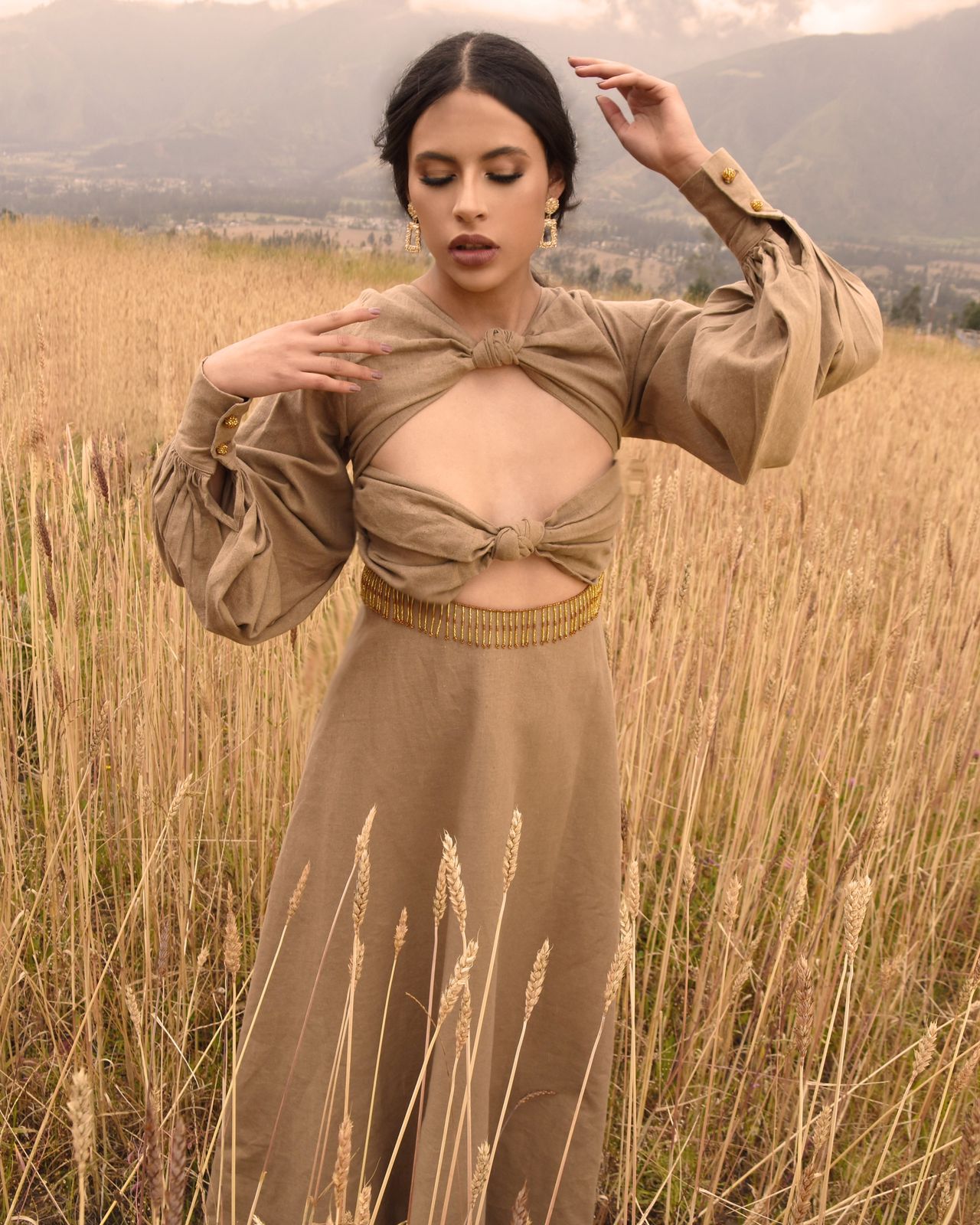 Morena Del Rey - Magnolia Long Dress
