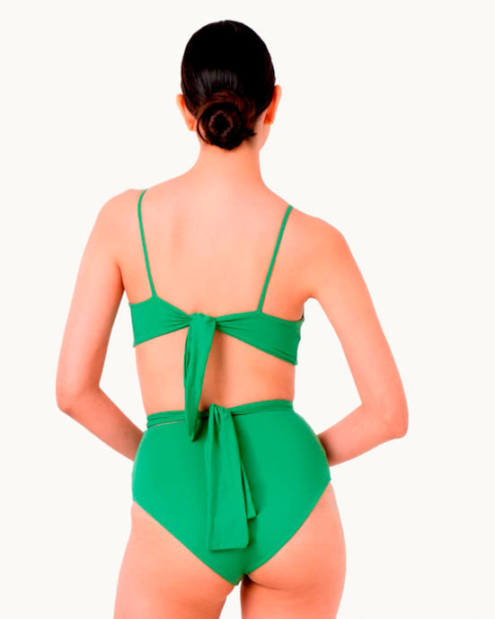 Maygel Coronel - Cuore Jade Green Two Piece