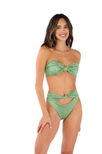 ALMAMIA - Seaweed Strapless Two Pieces 811