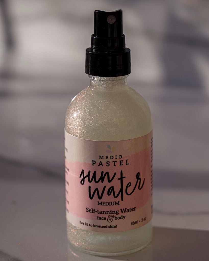 Medio Pastel - Sun Water Medium Self Tanning Water