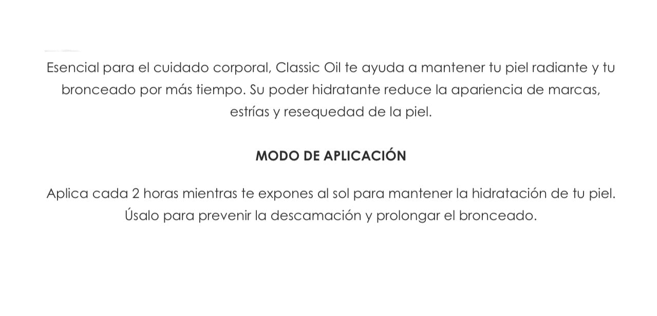 COCORA - Classic Oil