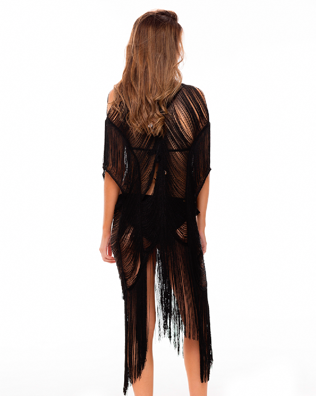 Milonga - Poncho Long - Black