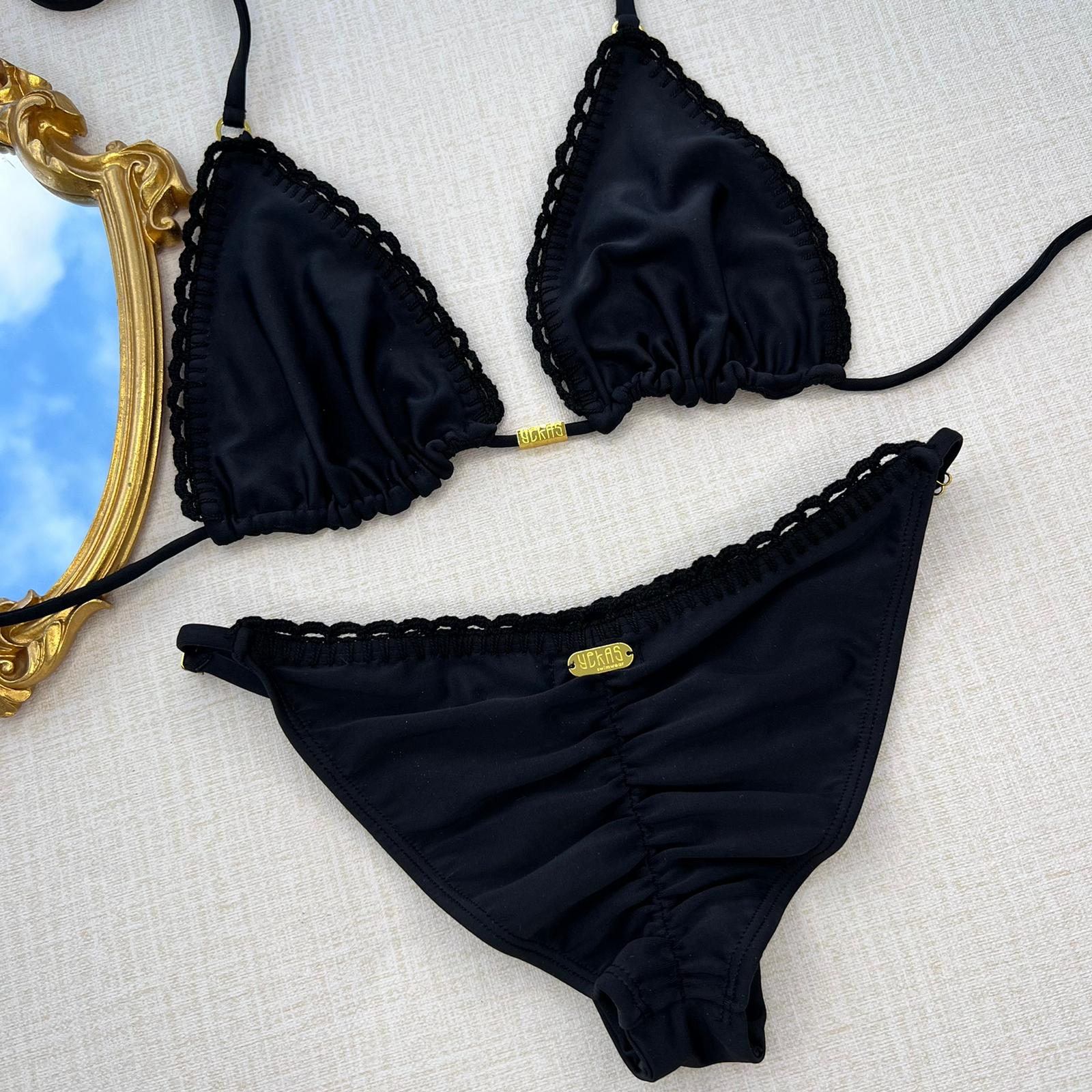 Yekas - Positano Black Two Pieces