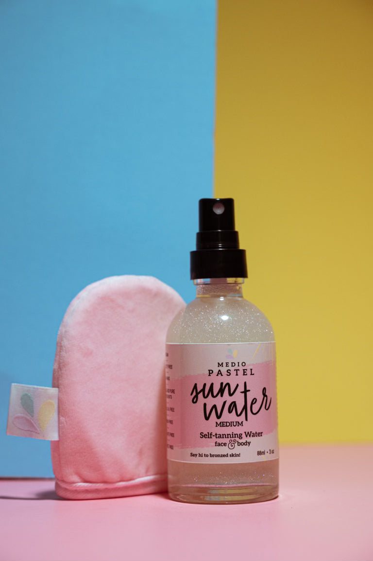 Medio Pastel - Sun Water Medium Self Tanning Water