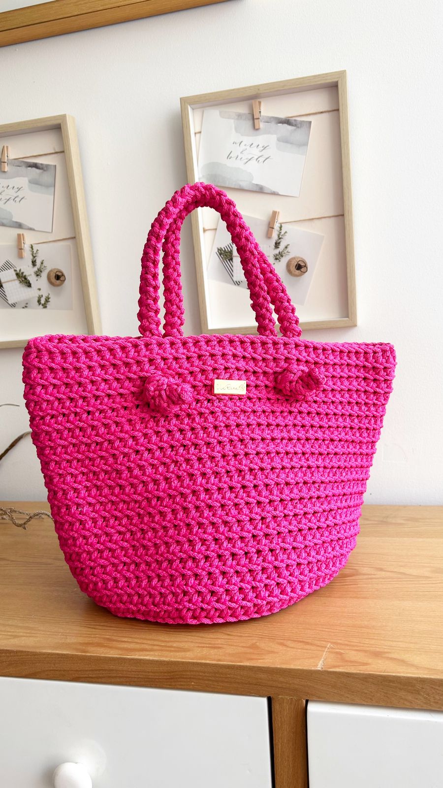 Vie Rose - Beach Bag in Cotton