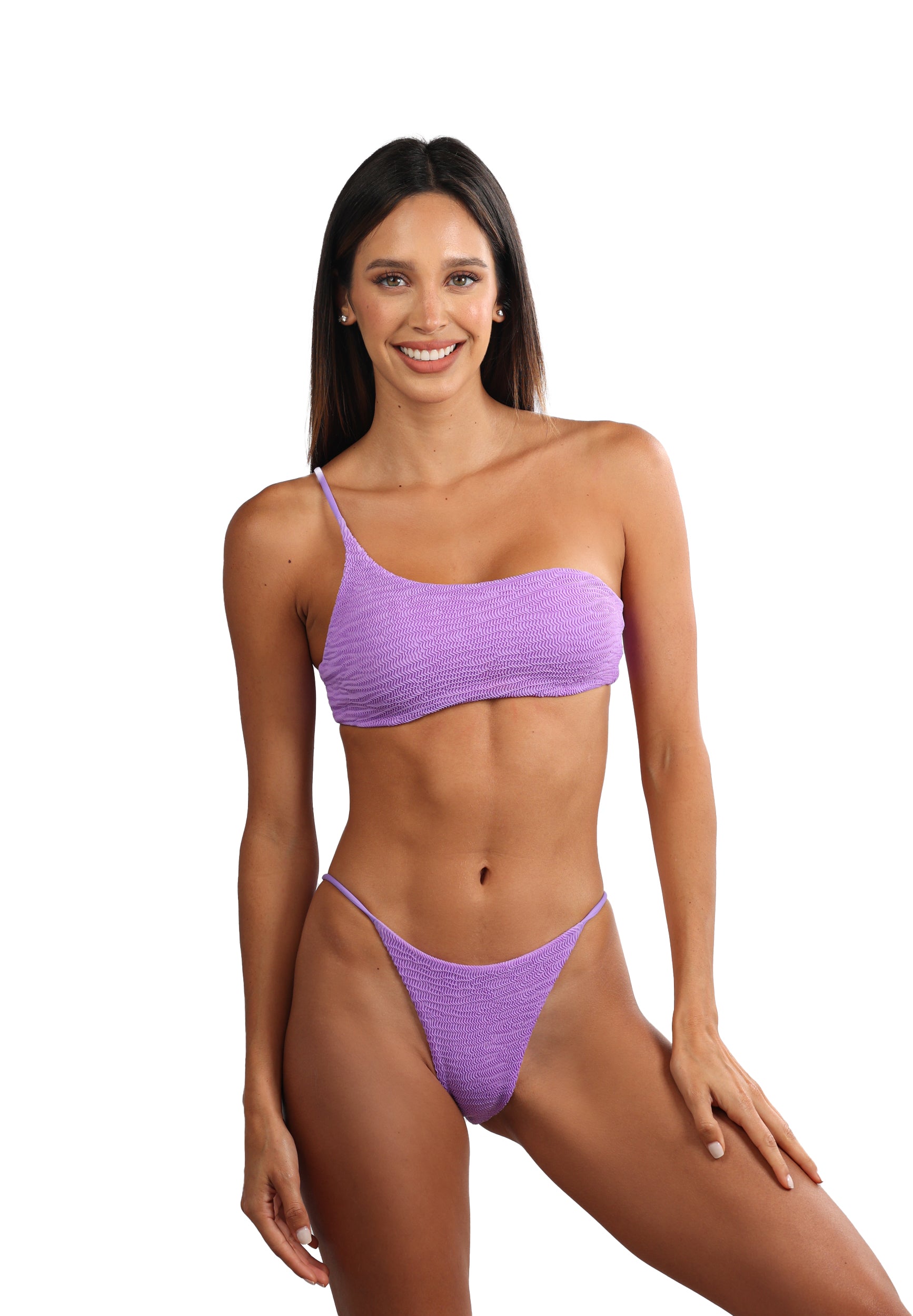 ALMAMIA - Orchid One Shoulder Two Pieces 781