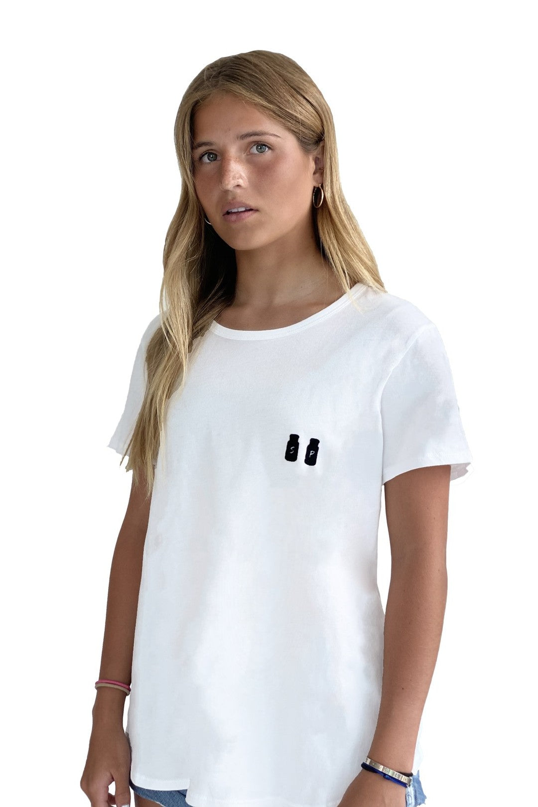 Salty Pun - Logo Woman White