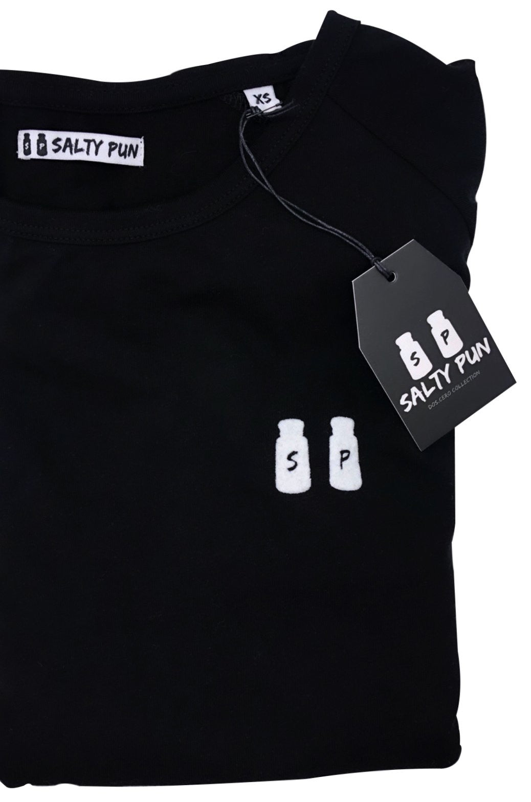Salty Pun - Logo Woman Black